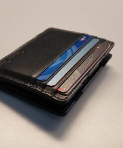 Jaimie Jacobs Flap Boy Slim Magic Wallet Genuine Leather RFID Blocking Black with Black Elastic 25 61NUoHYlZyL