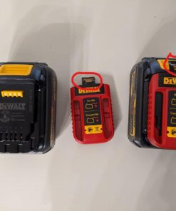 DEWALT 20V/60V MAX* Batteries, Premium, 6.0-Ah, 2-Pack (DCB606-2) 2 Pack 35 61NVVTrnYXL