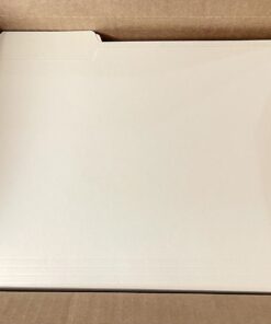 Amazon Basics 1/3-Cut Tab, Assorted Positions File Folders, Letter Size, Manila - Pack of 100 22 61NWUaburwL