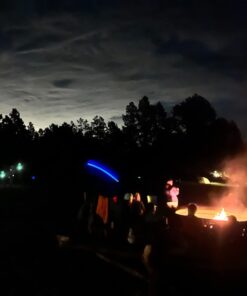 Playaboule Glow in The Dark LED Day Night Lighted Bocce Ball Set Choose Competition 107mm or 85mm Balls 107mm 4 Colors Comp Size Balls 30 61NWsIkVULL