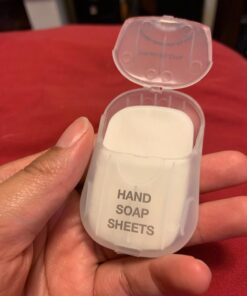 Travelon Hand Soap Toiletry Sheets, 50-Count 18 61NYOxdL09L