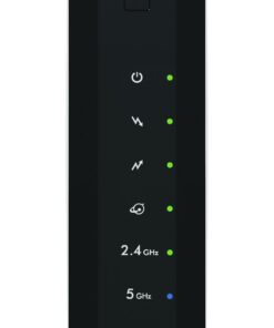 Alternative view of NETGEAR N600 (8x4) WiFi DOCSIS 3.0 Cable Modem Router (C3700) Certified for Xfinity from Comcast, Spectrum, Cox, Spectrum & more