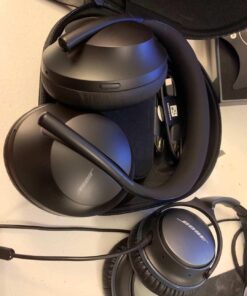 Bose QuietComfort 35 II Wireless Bluetooth Headphones, Noise-Cancelling, with Alexa Voice Control - Black 48 61NZrmLKPAL