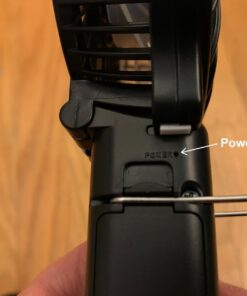 VersionTECH. Mini Handheld Fan, USB Desk Fan, Small Personal Portable Table Fan with USB Rechargeable Battery Operated Cooling Folding Electric Fan for Travel Office Room Household Black 43 61NewRSKULL