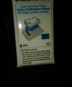 Polaroid 2x3ʺ Premium Zink Photo Paper (30 Pack) Compatible with Polaroid Mint Camera, Snap/Snap Touch Instant Print Cameras & Polaroid Mint and Zip Photo Printers. 30 Pack Zink Paper 25 61NgMF9NctL