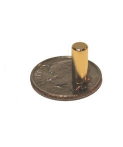 Metal Cylinder Magnets, 30 pcs Gold Magnetic Pins,Magnets for Building, Science, DIY, Refrigerator&Kitchen,Magnets Cabinet&Class,Perfect as Whiteboard, Locker or Fridge, Tiny Powerful Magnets for Maps 14 61Ngelg3oAL