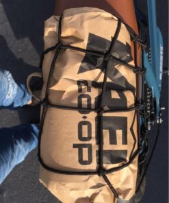 PowerTye 50152 Black 15"X15" Cargo Net featuring 6 Adjustable Hooks & Tight 2"x2" Mesh 32 61NiPlRQxML