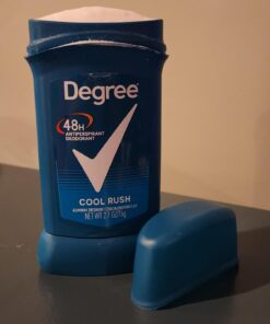 Degree Men Original Antiperspirant Deodorant for Men, Pack of 6, 48-Hour Sweat and Odor Protection, Cool Rush 2.7 oz 2.7 Ounce (Pack of 6) 31 61NijkUG32L