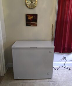 Midea WHS-258C1 Single Door Chest Freezer, 7.0 Cubic Feet, White 20 61NlJD 0L