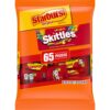SKITTLES & STARBURST Variety Pack Fun Size Chewy Candy Assortment, 31.9 oz, 65 Pieces Bag 65 Count (Pack of 1)