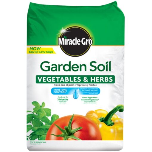 Miracle-Gro Garden Soil Vegetables and Herbs 1.5 cu ft