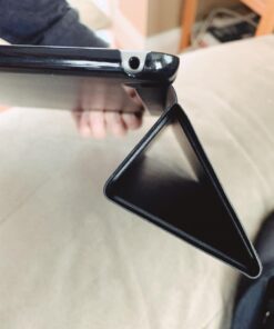 ESR for iPad 9.7 Inch Case, Trifold Smart Case Compatible with iPad 5th/6th Generation, Two-Way Stand, Slim and Lightweight, Auto Sleep and Wake, Ascend Series Case, Black 01black 43 61Nq5kfcaL