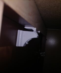 Jambini Magnetic Cabinet Locks - Child Safety Locks for Cabinets and Drawers - Drawer Locks Baby Proofing Cabinet Locks for Babies (4 Locks + 1 Key) 40 61NwM2QvbCL