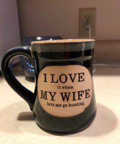 1 X Love it When my Wife Lets Me go Hunting Coffee Tea Mug Cup 18oz Gift Box 9 61NxOp7MQ5L