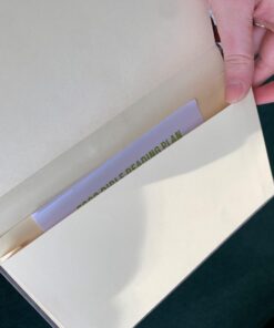 Thick Classic Notebook with Pen Loop - A5 College Ruled Hardcover Writing Notebook with Pocket + Page Dividers Gifts, Banded, Large, 180 Pages, 8.4 x 5.7 in Gray 47 61NzKINMQAL