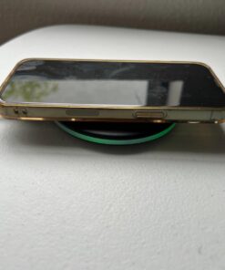 Yootech Wireless Charger,10W Max Fast Wireless Charging Pad Compatible with iPhone 15/15 Plus/15 Pro Max/14/13/SE 2022/12/11/X/8,Samsung Galaxy S22/S21/S20,for AirPods Pro 2(No AC Adapter) Black/Black 44 61O0orlWDL