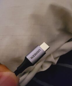 UGREEN USB C Charger Cable, 60W 2-Pack USB C Cable Nylon Braided for iPhone 15, Samsung Galaxy S23, Google Pixel 7, MacBook Air/Pro, Dell XPS, iPad Pro/Mini/Air, Switch, Steam Deck 3.3FT 27 61O1fZNsR2L