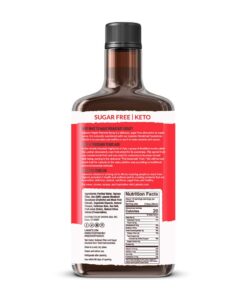 Lakanto Sugar Free Maple Syrup - Monk Fruit Sweetener, Keto Diet Friendly, Vegan, 1g Net Carbs, Pancakes, Waffles, Oatmeal, Coffee, Tea, Granola, Frosting, Marinade, Dressing (13 Fl Oz - Pack of 1) 13 Fl Oz (Pack of 1) 19 61O2XWKAPL