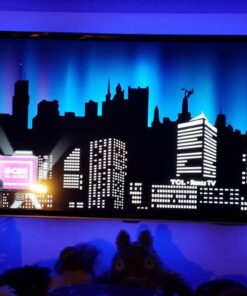 HAMLITE TV LED Backlight, 8.2Ft Led Light for TV 32-60 Inch Monitor Backlight, HDTV Wall Mount Stand Work Space Gaming Room Decor, LED Bias Ambient Mood Lighting Kit for 32-60inch 50 61O4LYLrP9L