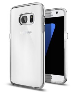 Alternative view of Spigen Neo Hybrid Crystal Designed for Samsung Galaxy S7 Case (2016) - Satin Silver NHC Satin Silver