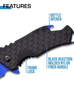 MTECH USA – Spring Assisted Folding Knife Blue 46 61O6sGvyWmL