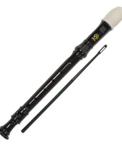 Angel 101 Soprano Recorder, Key of C, Black