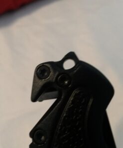 TAC Force TF-711 Series Assisted Opening Folding Knife, Half-Serrated Blade, Black Handle, 5-Inch Closed 21 61OBdybUU5L