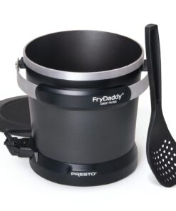 Presto 05420 FryDaddy Electric Deep Fryer,Black 28 61OC23eXK6L