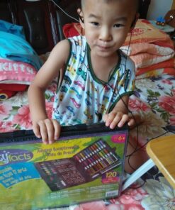 Darice 120-Piece Deluxe Art Set – Art Supplies for Drawing, Painting and More in a Plastic Case - Makes a Great Gift for Children and Adults 28 61OFBJRis7L