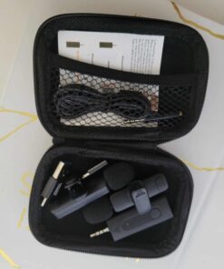 BZXZB Wireless Microphone for Camera/Computer/Laptop/MacBook/Phone, Professional Lavalier Lapel Mic for Video Recording, YouTube, Vlog, Tiktok, Interview K35 23 61OFuBeyCEL