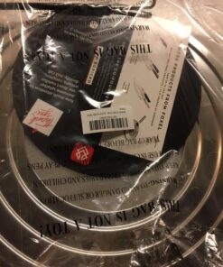 Dishwasher-Safe Splatter Screen Splash Guard for Kitchen Frying Pan Grease - Shields 99% of Stove Top from Bacon, Oil, or Deep Fryer - Easy to Clean or Store - Foldable Heat-Resistant Silicone Handle 32 61OLdnenpgL