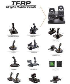 Thrustmaster TFRP Rudder Pedals for Flight Simulators TFRP Rudders 37 61OLnesSvQL