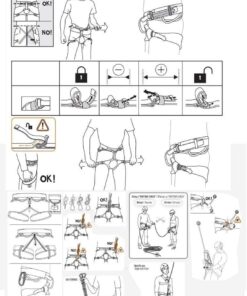 YXGOOD Tree Working Safety Belt A Half Body Harness 14 61OM5Fa VL