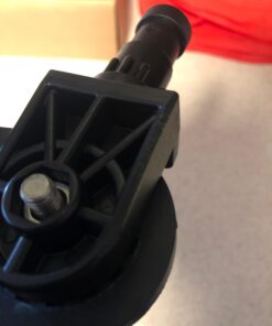 Scotty #282-BK Baitcaster Rod Holder w/Gearhead & Track (Black) Black 45 61OM5z6jJML