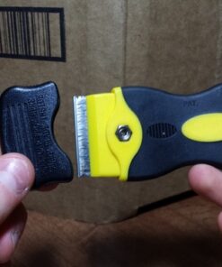 Titan 12031 4-Inch Mini Razor Scraper | Includes 1 Extra Heavy-Duty Razor Blade 25 61ONYyc0ptL