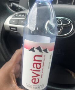 evian Natural Spring Water 500 mL/16.9 Fl Oz (Pack of 6), Bottled Naturally Filtered Spring Water in Individual-Sized Bottles 16.9 Fl Oz (Pack of 6) 29 61OPJHRY aL