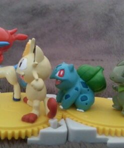 Takaratomy Official Pokemon X and Y MC-002 ~ 1.25" Bulbasaur/Fushigidane Action Figure 34 61OPOwzp1ML