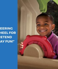 Step2 Play Up Gym Set for Kids, Outdoor Swing Set, Backyard Slide, Swings, Playhouse, & Crawl Space, Two Tier, Easy Set Up, Toddlers Ages 3-6 Years Old 22 61OPhyQZvOL