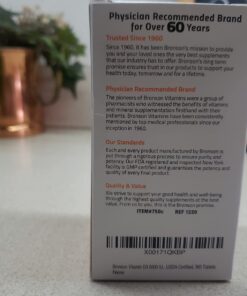 Bronson Vitamin D3 5,000 IU (1 Year Supply) for Immune Support, Healthy Muscle Function & Bone Health, High Potency Organic Non-GMO Vitamin D Supplement, 360 Tablets 33 61OR7RrP0EL