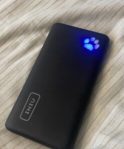 INIU Portable Charger, Slimmest 10000mAh 5V/3A Power Bank, USB C in&out High-Speed Charging Battery Pack, External Phone Powerbank Compatible with iPhone 15 14 13 12 11 Samsung S22 S21 Google iPad etc Black 38 61OSAgPfwsL