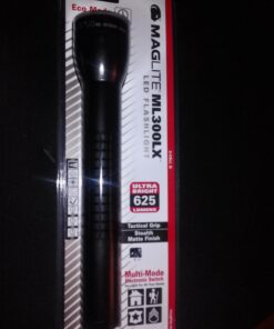 Maglite ML300LX LED 3-Cell D Flashlight, Matte Black 3-D Cell 83 61OSoHo8X L