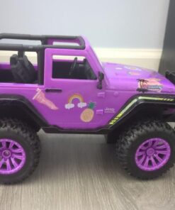 Jada Toys GIRLMAZING Jeep R/C Vehicle (1:16 Scale), Purple 52 61OUEhFfL