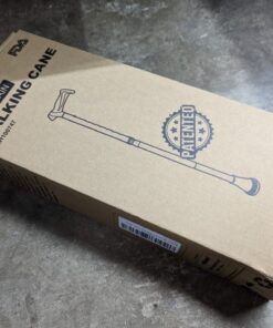 REHAND Walking Cane - Foldable, Adjustable, Collapsible Walking Canes for Men & Women, Pivot Tip, with Travel Bag | Walking Sticks for Seniors & Adults Ocean Blue 122 61OUN3n5kOL