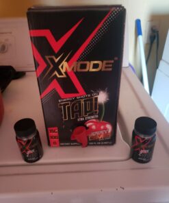 XMODE Energy Shots on Tap with Dispenser & 2 Bottles, 100 Servings - Cherry Bomb Flavor Energy Caffeine Shots - Quick Energy Boost Shots with Vitamins B6 & B12, Caffeine - Great Taste, Zero Calories 38 61OX2BTGP1L