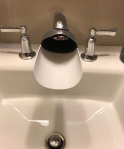 Prince Lionheart Fun and Safe Hand-Washing Solution | Faucet Extender for Babies and Toddlers | Fits Standard and Gooseneck Faucets | Galactic Grey 1 Pack 40 61ObaHRwn2L