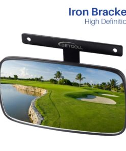 BETOOLL Golf Cart Wide Panoramic Rear View Mirror for Ez Go, Club Car, Yamaha 28 61Obd7g8cL