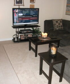 Sauder Beginnings Table Set, L: 35.32" x W: 19.45" x H: 17.17", Cinnamon Cherry 35 61Oc3LxihjL