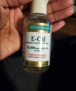 Nature's Bounty Vitamin E Oil, Supports Immune & Antioxidant, 30,000IU Vitamin E, Topical or Oral, 2.5 fl Oz 38 61OfS1kM9zL