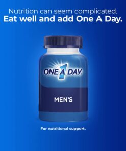 One A Day Men’s Multivitamin Gummies, Multivitamin for Men with Vitamin A, C, D, E, Calcium & More To Support Healthy Muscle Function, Gummies, 230 Count 21 61OgEinpDSL