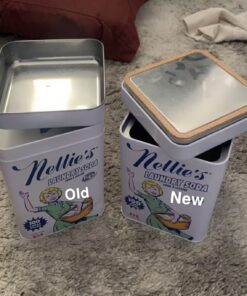 Nellie's Laundry Soda - Concentrated Laundry Detergent Powder - 100 Loads - Eco-Friendly, Vegan, Hypoallergenic, Fragrance-Free, and Non-Toxic Formula Fragrance Free 3.3 Pound (Pack of 1) 29 61Ogo75GYL